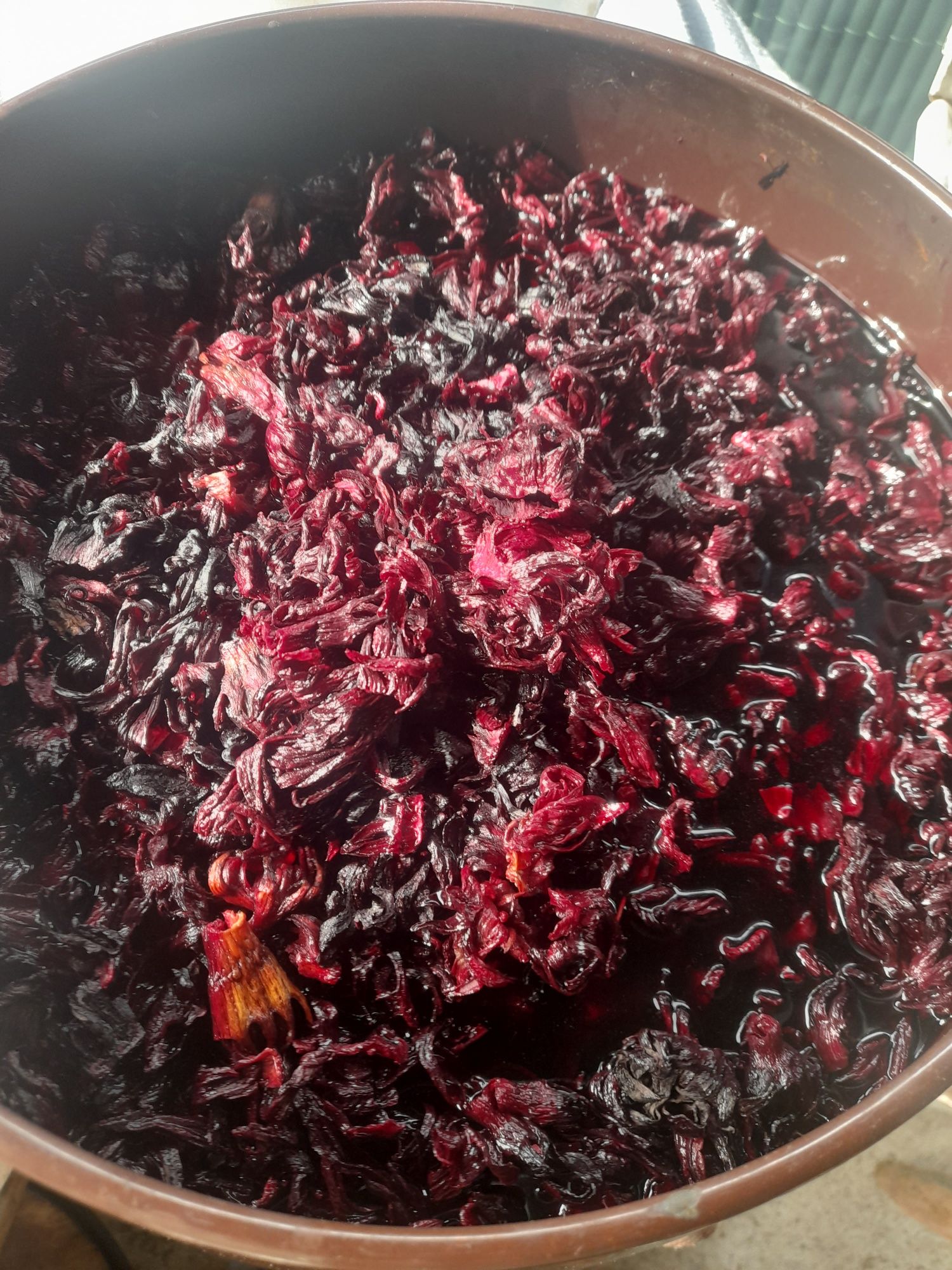 Sirop din flori de hibiscus/ rosella