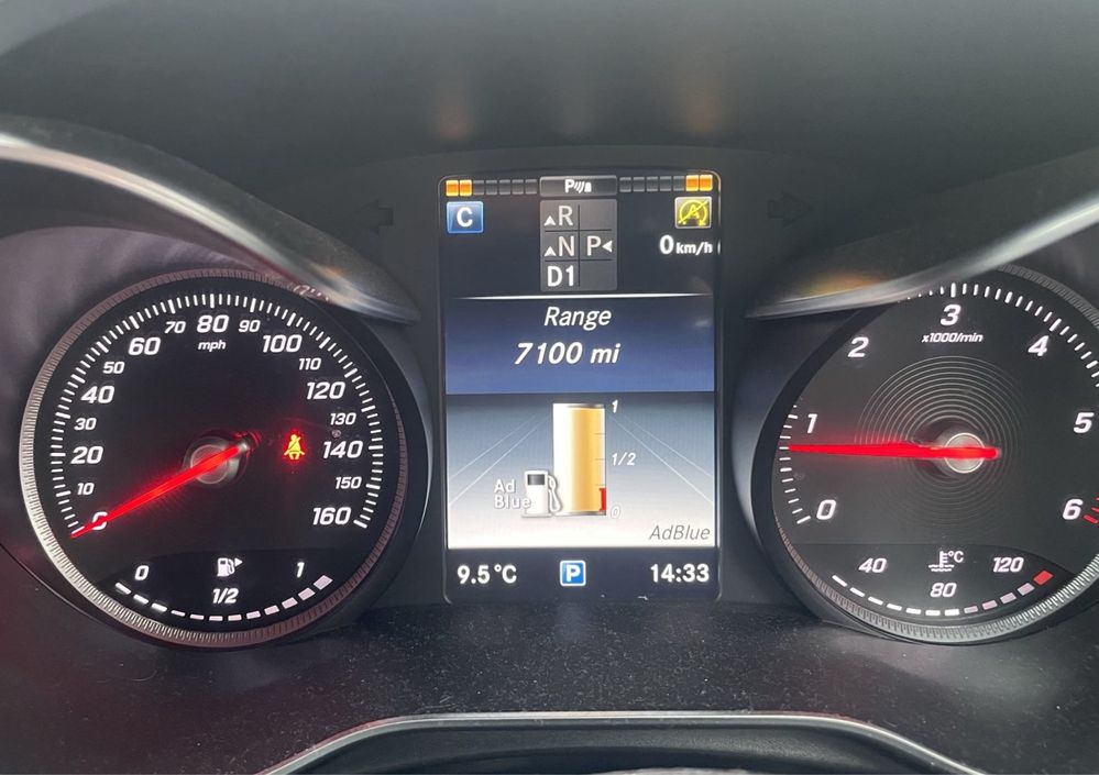 Mercedes AdBlue RESET Restart рестариране на адблу Carplay AMG Menu