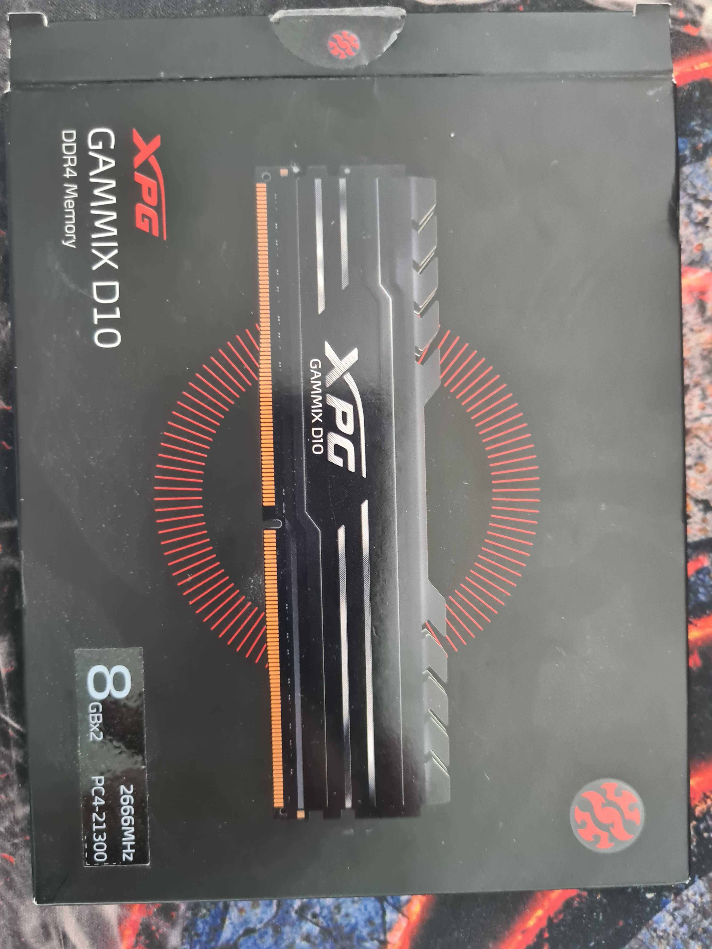 Memorie RAM Gaming XPG GAMMIX D10 DDR4 QUAD KIT 32GB 2666MHz (4 X 8GB)