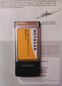 Netgear 54 Mbps Wireless PC card WG511 v2