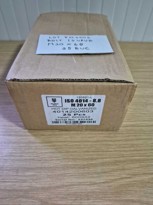 Bolt, surub m20x60