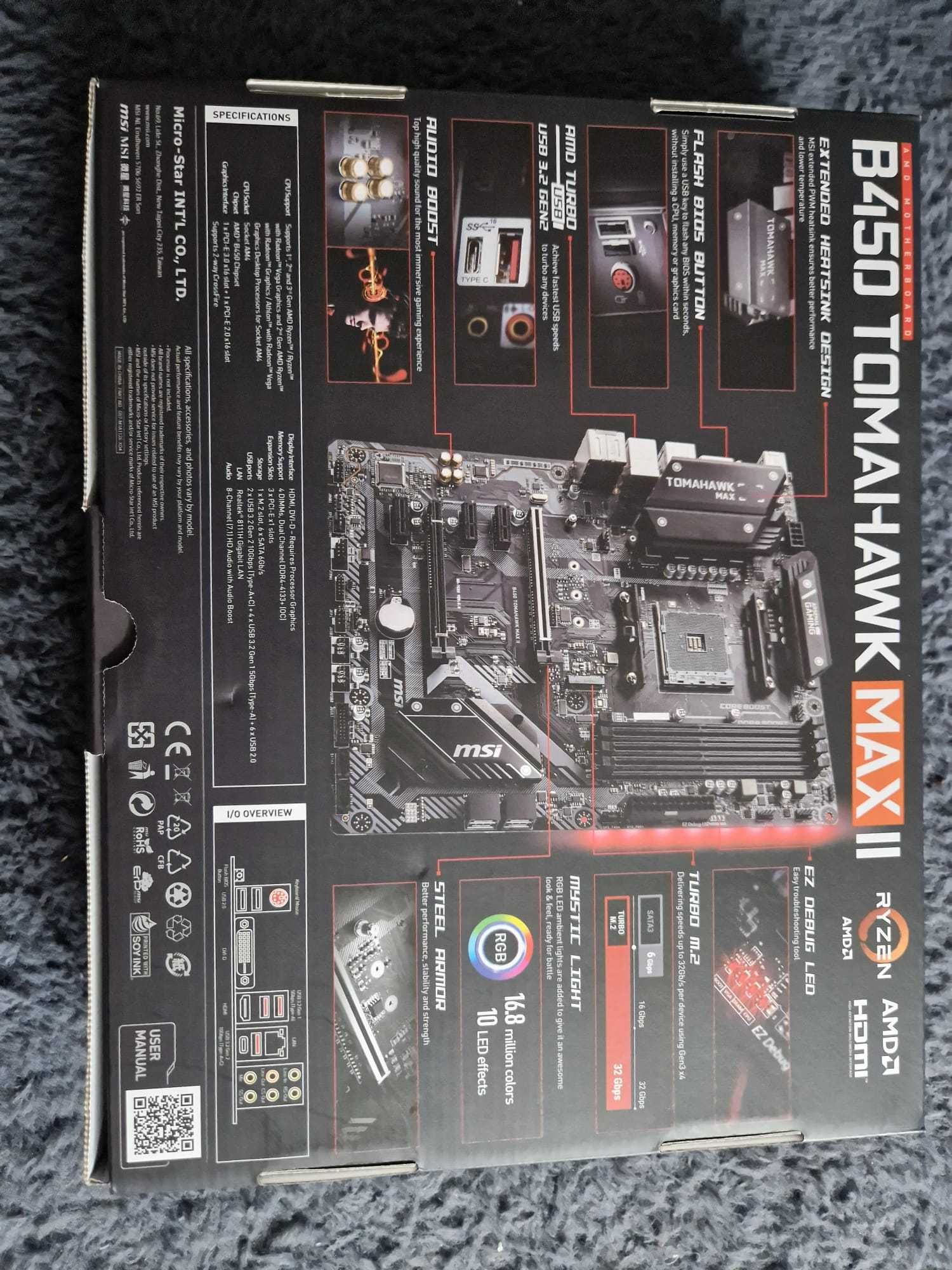 PC gaming Ryzen 5, RX 580 4GB(Monitor, tastatura,adaptor bluetooth,3T