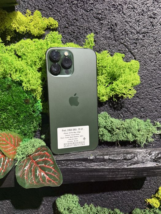 Oferta iPhone 13 pro max 128gb Green Neverlocked 100%/Fact+Garantie