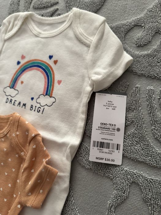 Боди Carters 6m на девочку