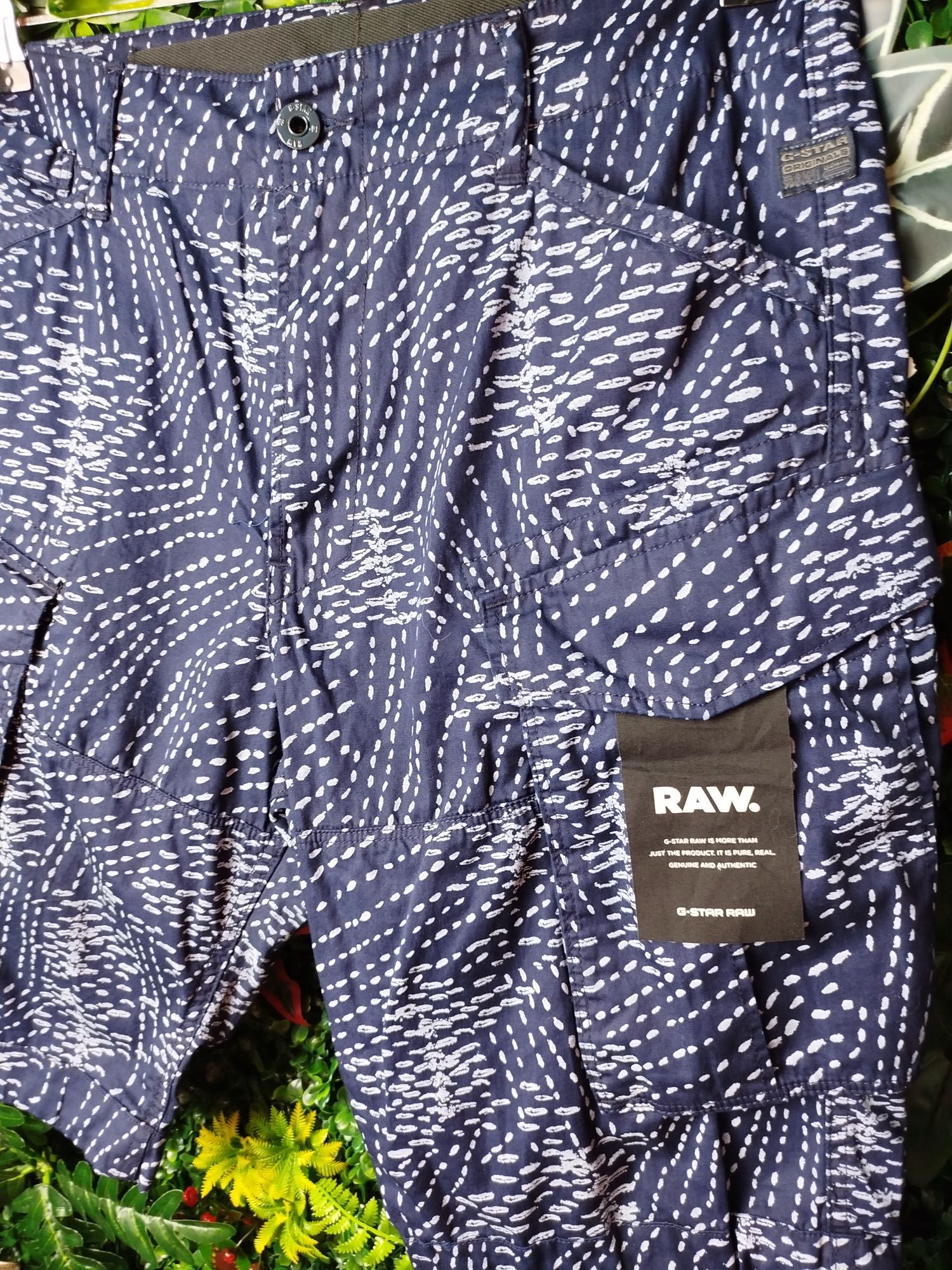 Оригинални мъжки къси панталони G-Star Raw Rovic Loose W31 W32 нови