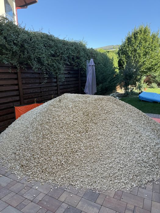 Piatra decorativa crem alb