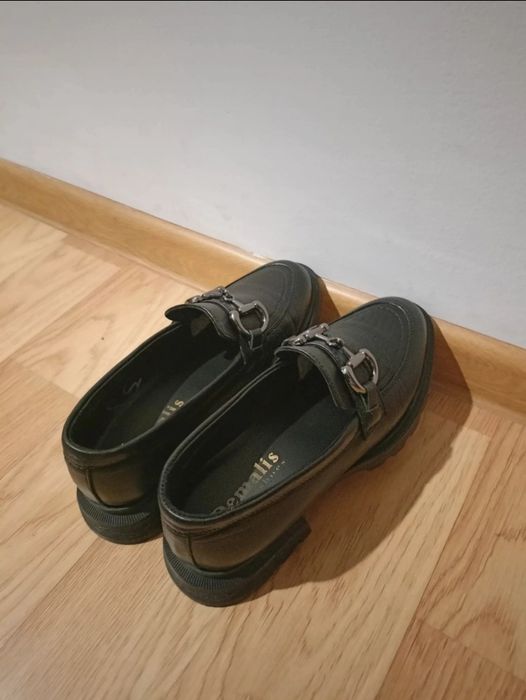 Pantofi mocasini piele Demalis mărime 36