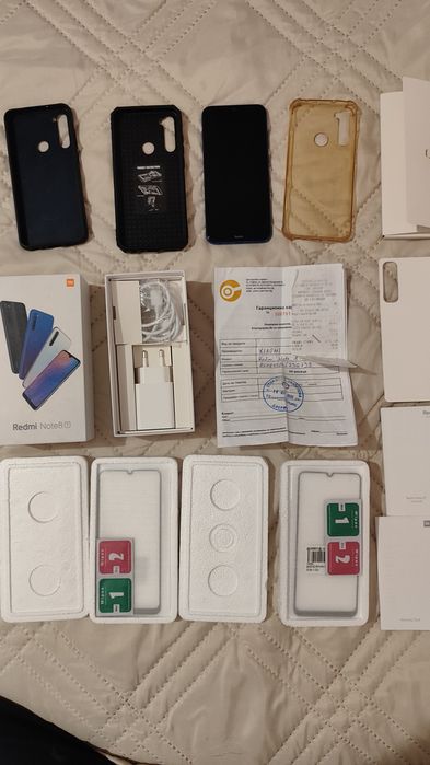 Redmi Note 8T - 4/64, син, пълен комплект, уникат, от Технополис!