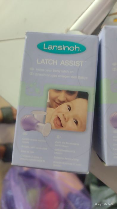 Pompa Lansinoh pentru formarea mameloanelor + cadou Tetine silicon