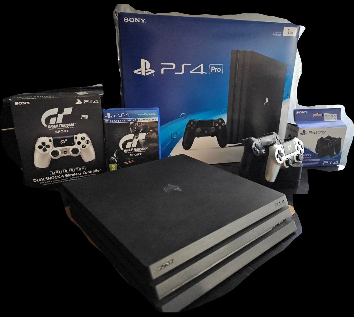 Playstation 4 Pro 1TB и PlayStation VR втора версия
