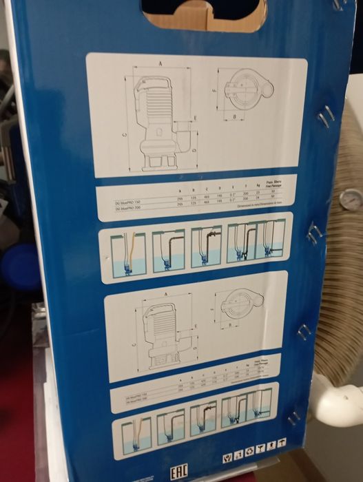 Pompa submersibila zenit Dr blue PRO150/2/G50v400v