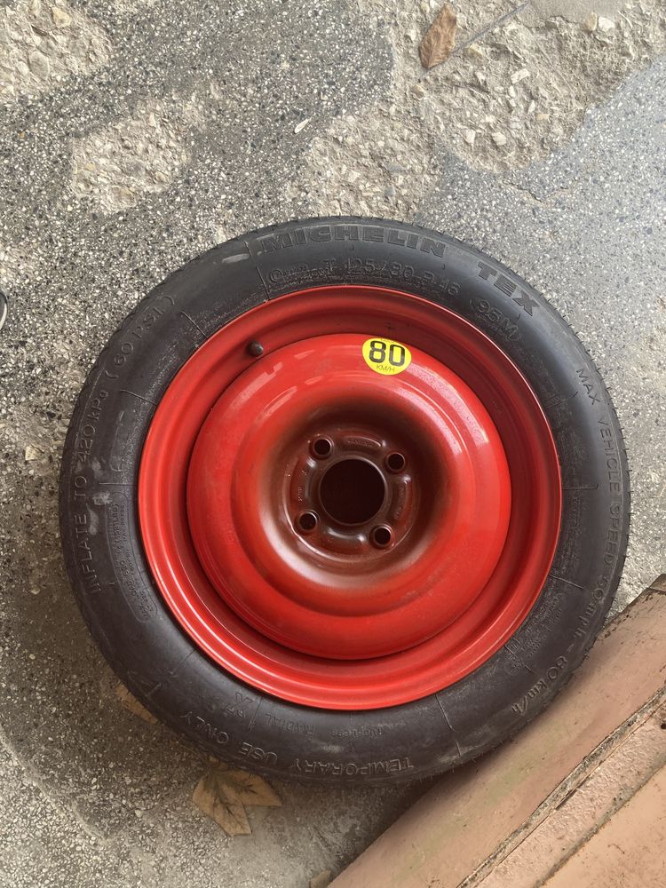 Патерица 4х108 125/80/15 Michelin неизползвана