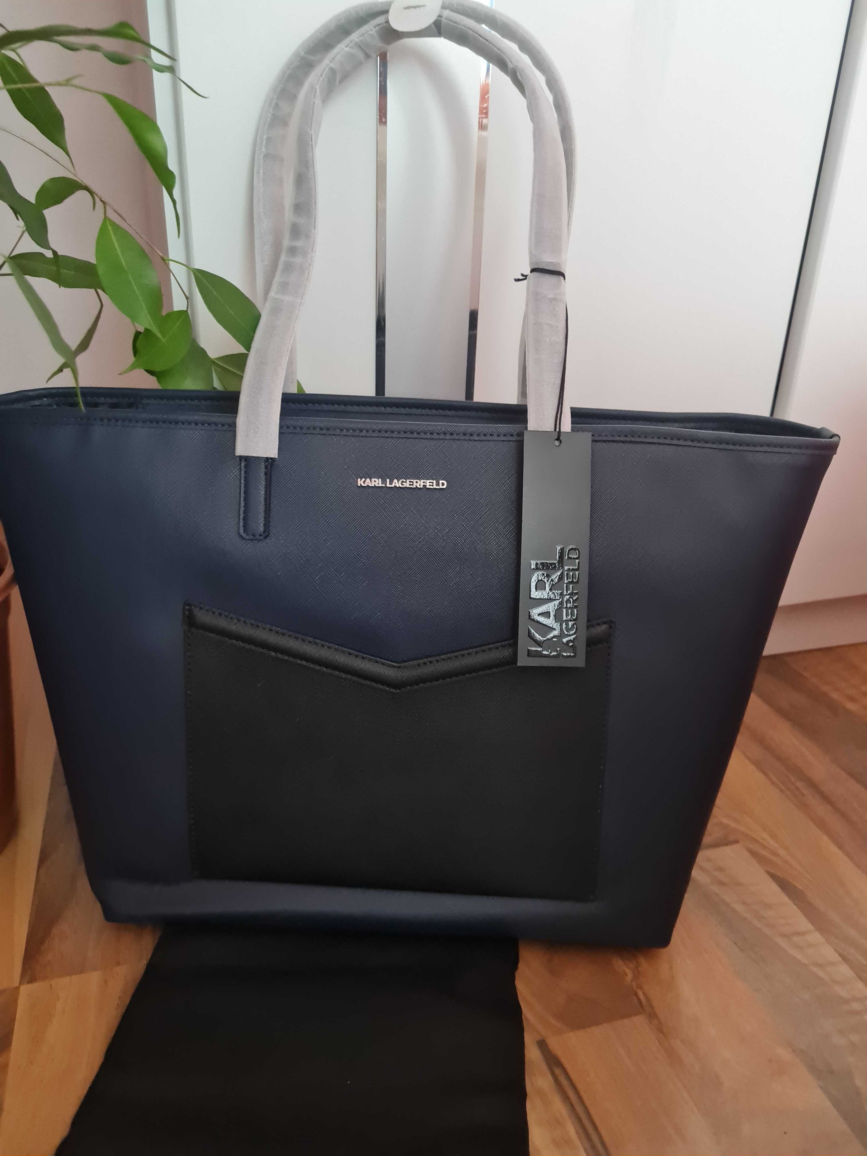 Продавам оригинална чисто нова чанта Shopper на Karl Lagerfeld.