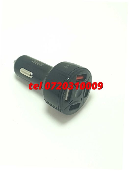 Superfastcharge Incarcator Auto Cu Patru Porturi Usb Partycharge