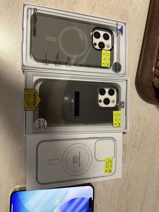 Iphone 16 Pro Natural Titanium 100% battery