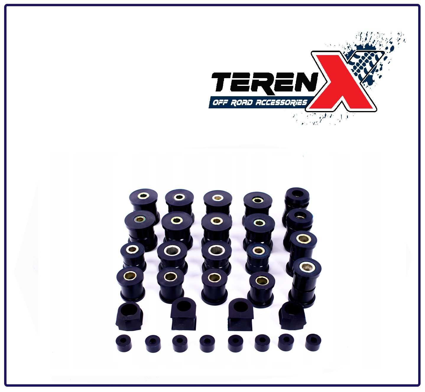 Set bucse poliuretan pentru Nissan Terrano 2