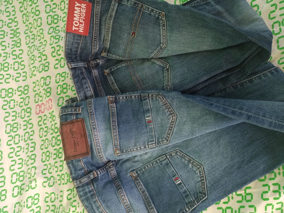 Детски дънки Tommy Hilfiger и Zara