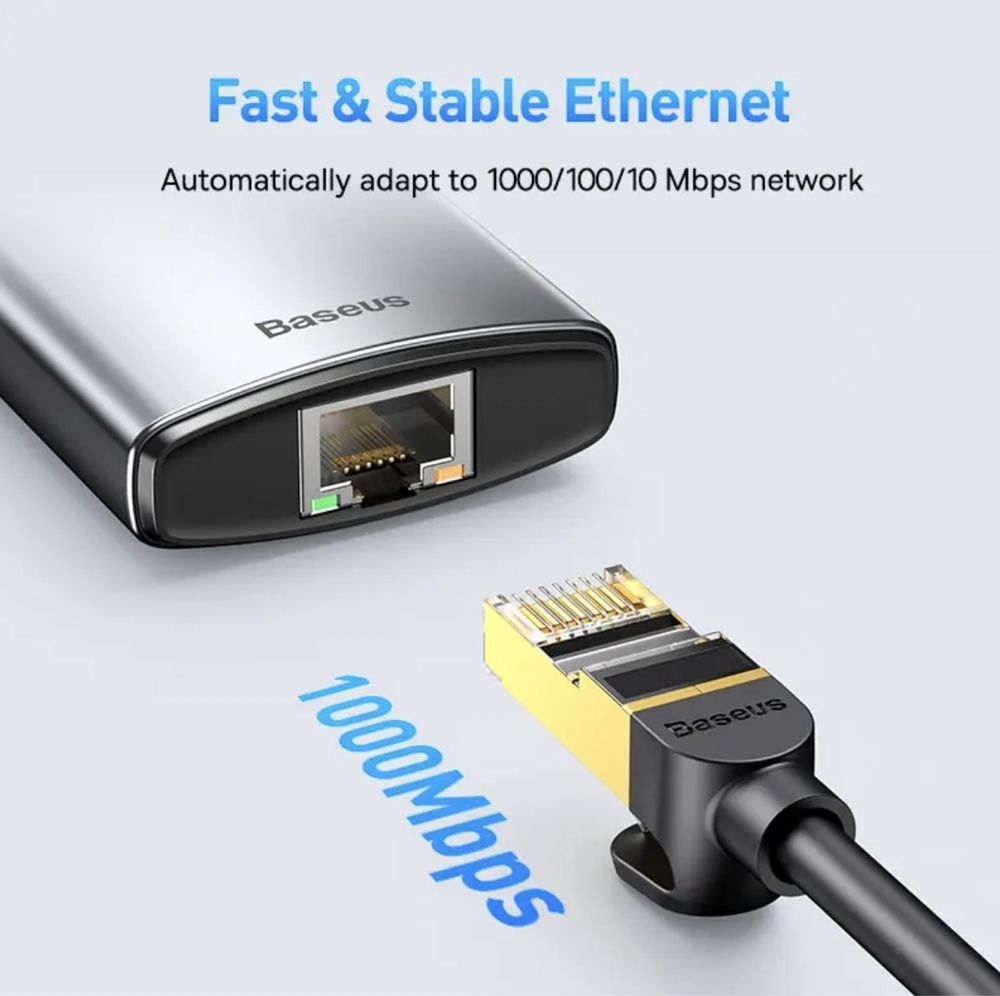 Baseus USB Hub Type C to HDMI-compatible USB 3.1 Hub Adapter 10Gbps