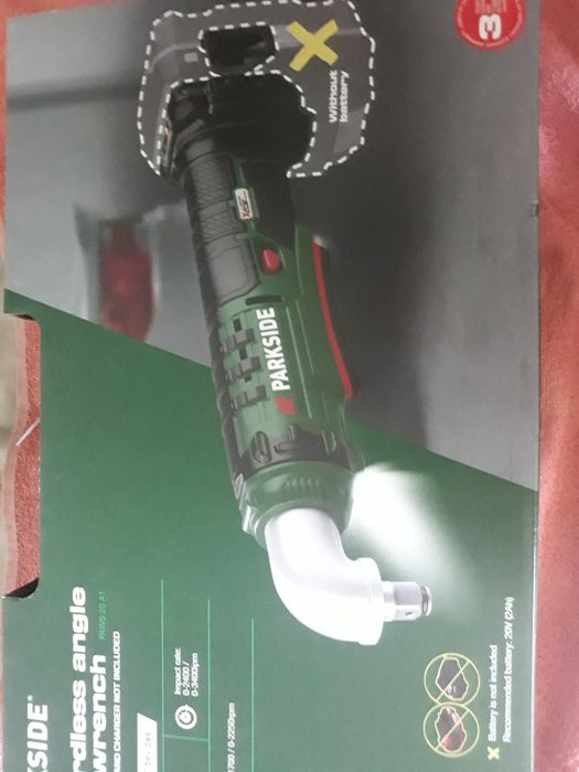 Cheie clichet cu impact 20v parkside