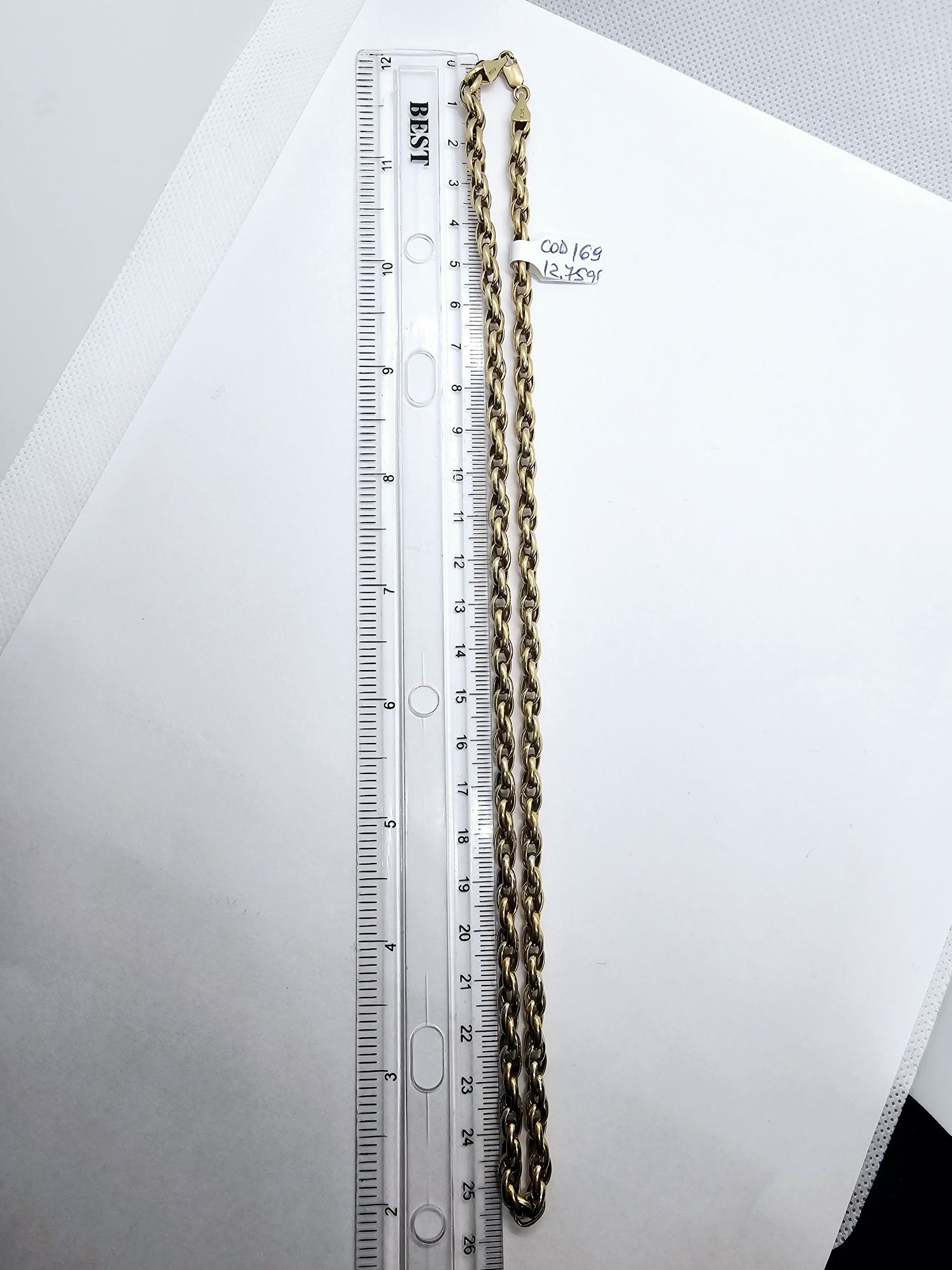 Vand lantisor din aur 14 k 12.75 g