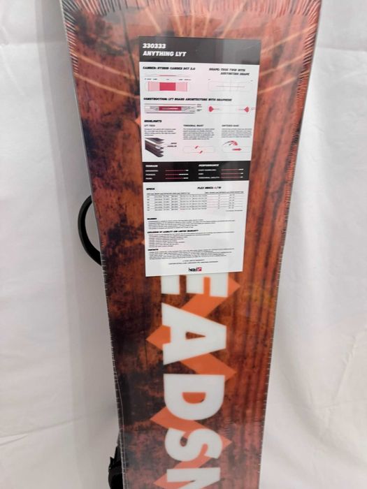Snowboard NOU Head Anything LYT 152cm Hybrid Camber 2.0 +legaturi Head