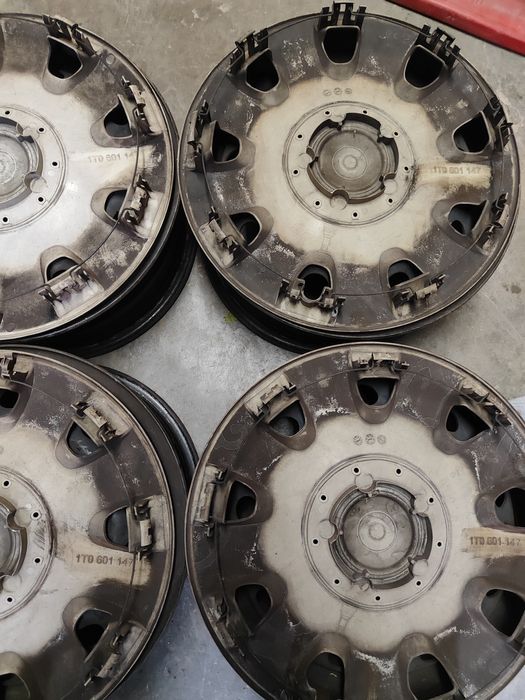 Железни джанти и тасове  5 x 112 R15