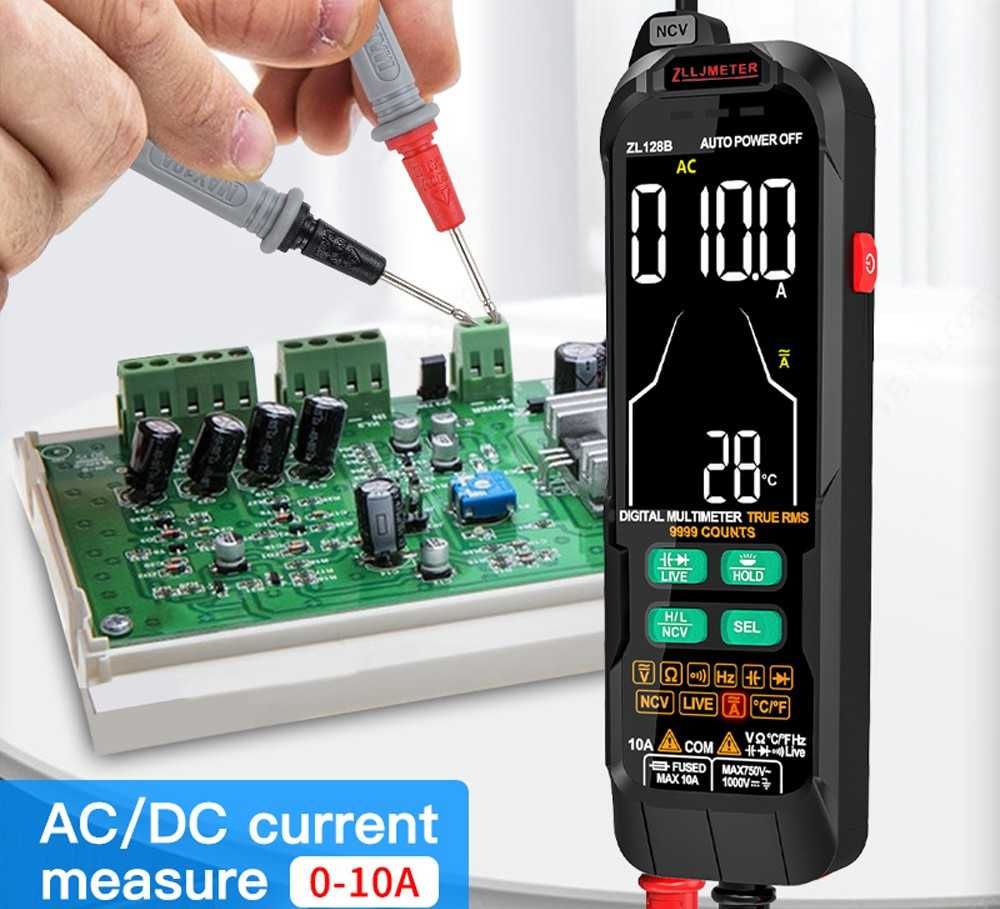 Multimetru digital smart ZL128A cu scala automata
