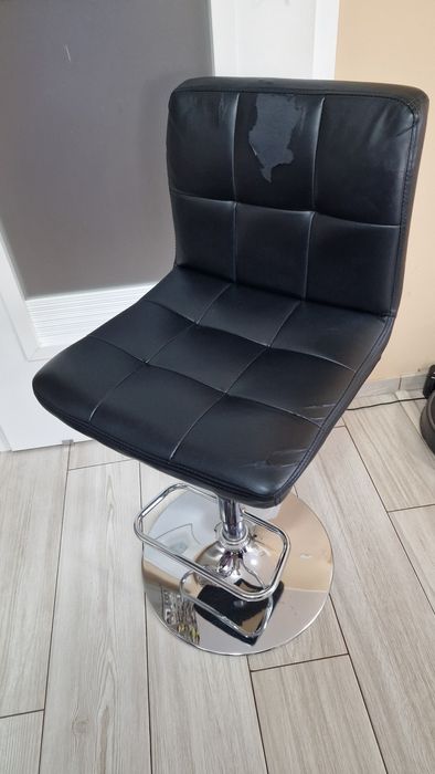 Set scaune negre bar 4 piese