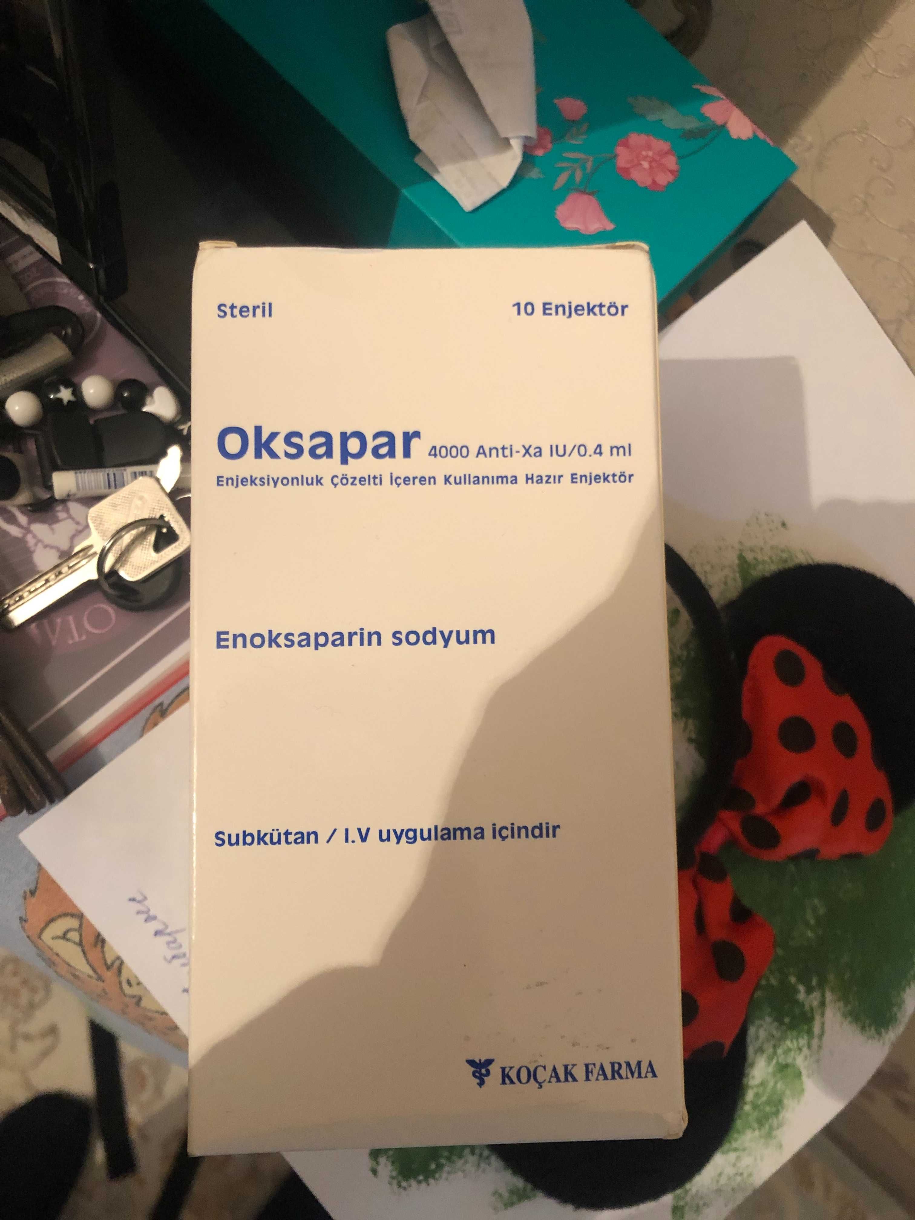 Оксапар р-р д/ин. 4000 анти-Ха МЕ/0.4мл