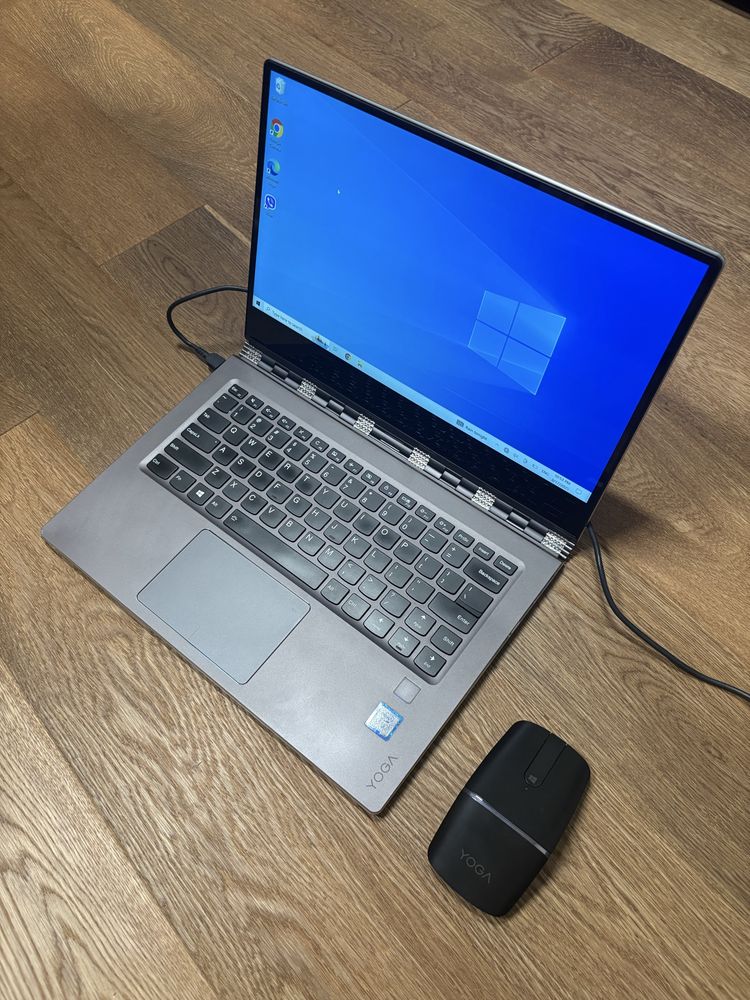 Лаптоп Lenovo Yoga 910 + Yoga mouse - премиум ултрабук, алуминиев
