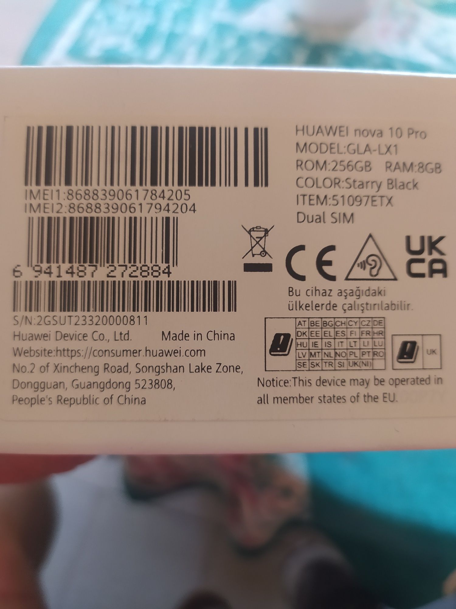 HUAWEI nova 10Pro