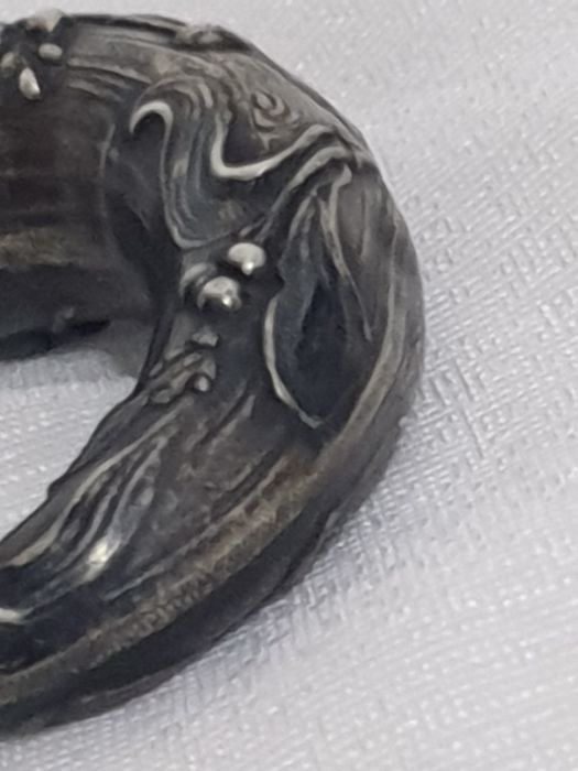 Mâner umbrela argint