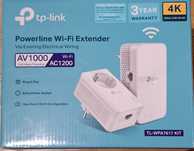 Extender retea TL-WPA7617 KIT prin reteaua de curent.