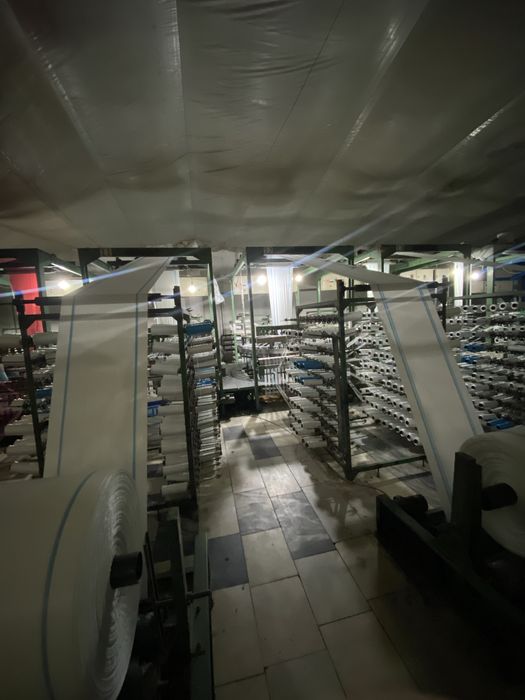 Polipropilin qop ishlab chiqarish uskunasi.  Toliq hamma kamplekt