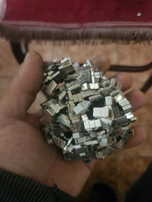 Lot 100 magneti neodim puternici dreptunghiulari si patrati