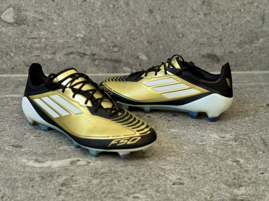 Ghete fotbal adidas F50 Messi Elite FG gold edition