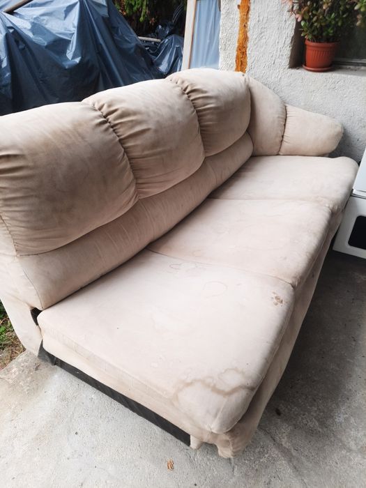 Ъглов диван разтягане се на спалня