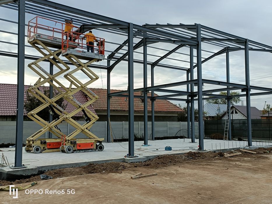 Hala pe structura metalica 10x27
