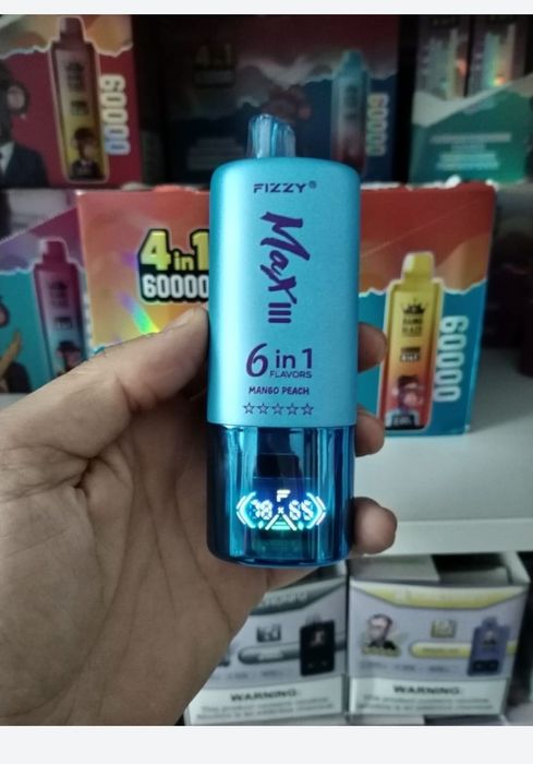 Vape 60.000 Puffs 6 Arome Reincarcabil Display Narghilea