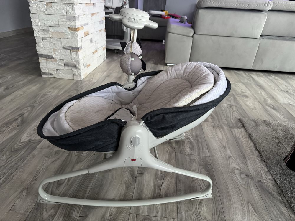 Музикален шезлонг 3 в 1 Tiny Love - Rocker Napper, сив