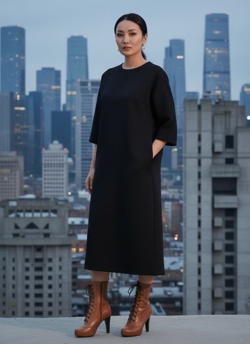 Стильные ботильоны из натуральный кожи - новые.