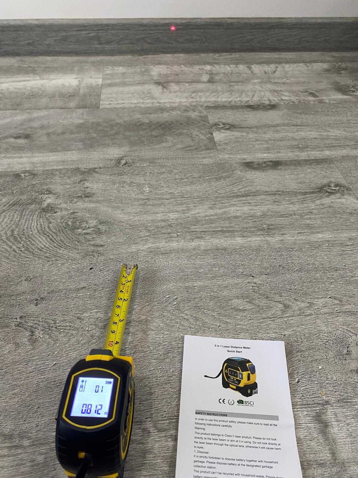 Ruleta cu laser ,60M, adunare,LCD,precisa