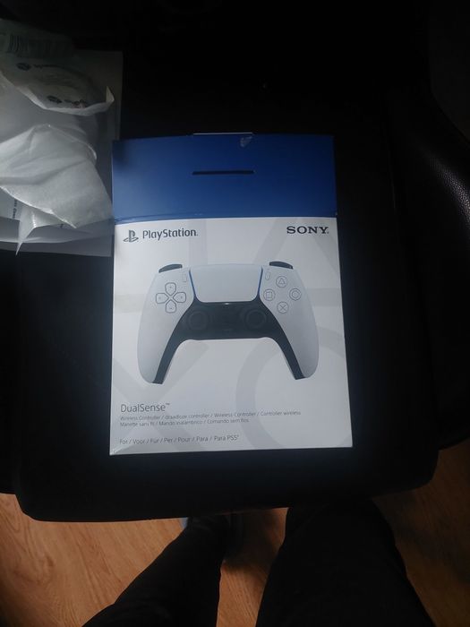 Playstation 5 controller джойстик контролер dualsense черен нов