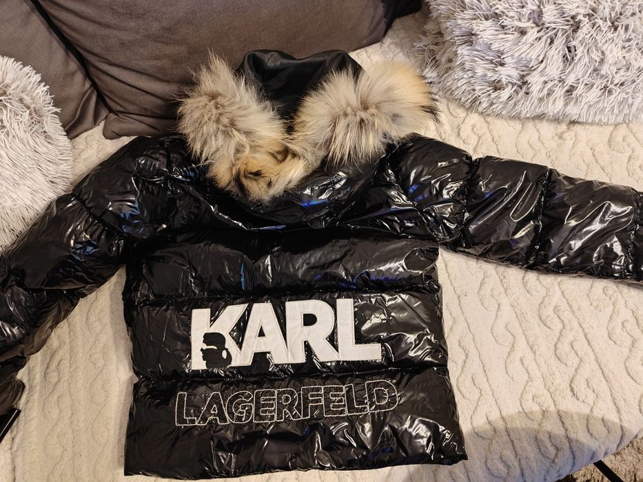 Geaca fete Karl neagra