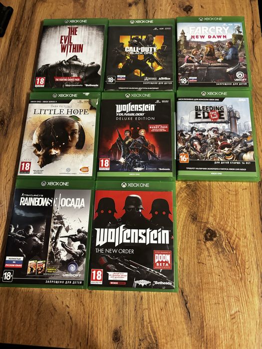Продажа дисков на xbox