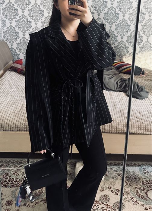 Пиджак с завязкой