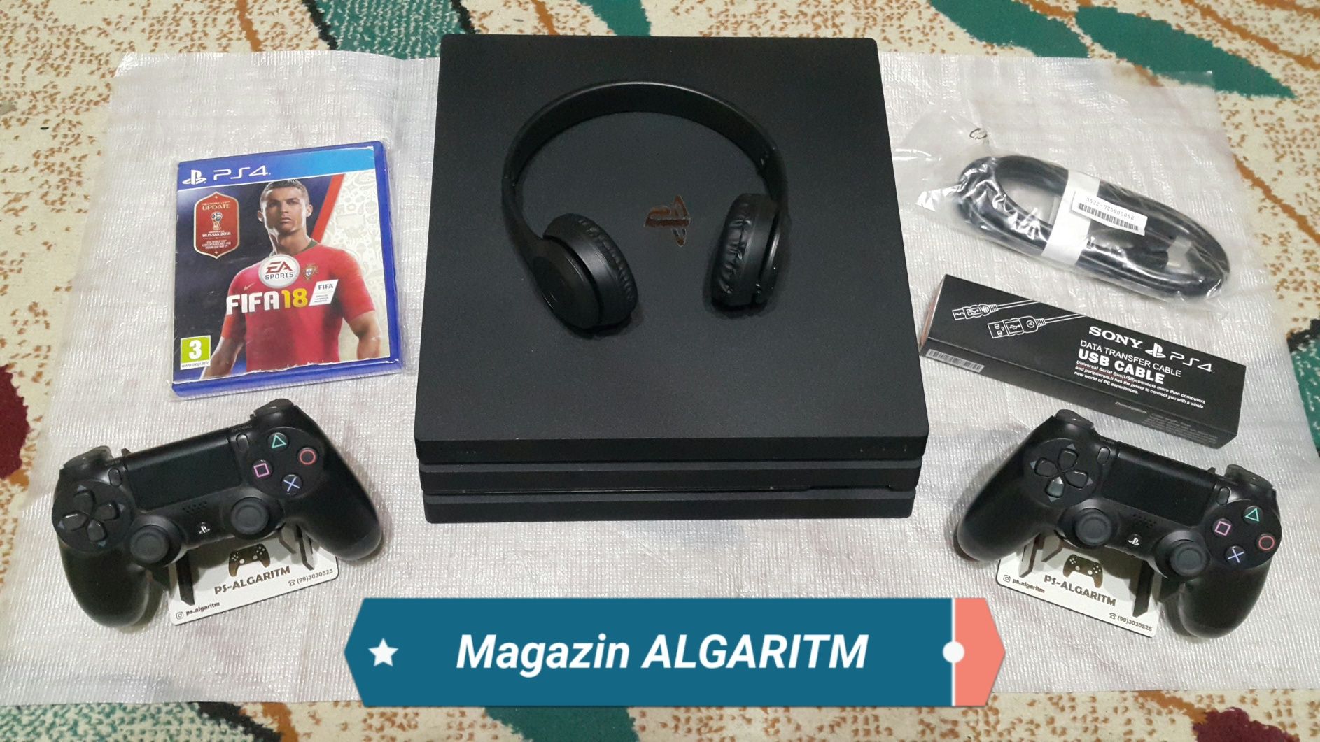 BOMBA NARX. Playstation 4 PRO { 4K }. HDR + 2ta Joystick + Games.