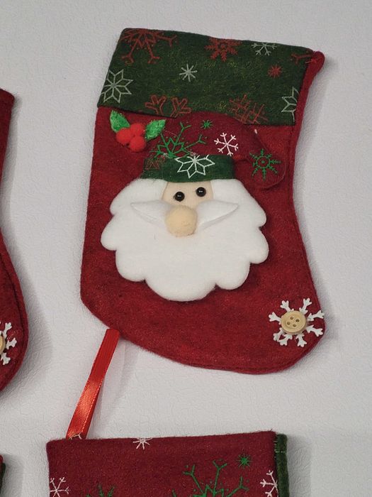 Коледен чорап за подаръци за окачване
