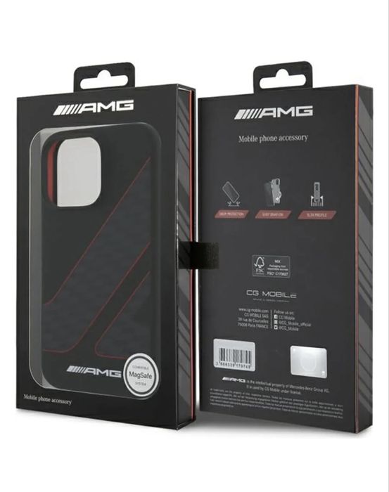 Carcasa ORIGINALA Mercedes AMG pentru Iphone 16 Pro