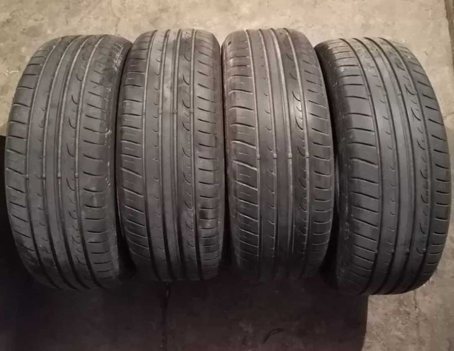 Продавам 4 броя Летни Гуми 205.55.16 на 1 сезон дот 2019 Dunlop
